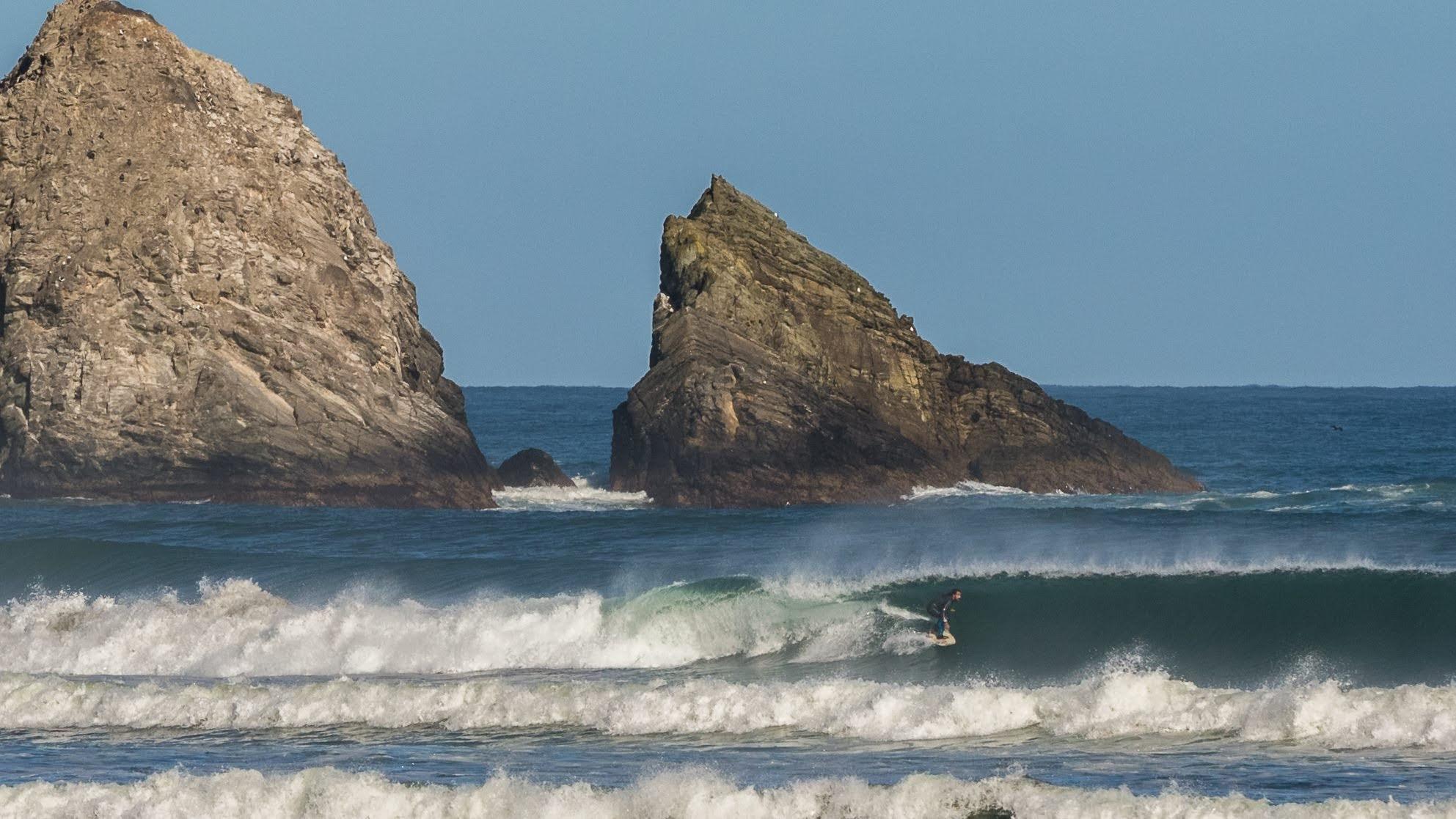 Mehuín tubular waves