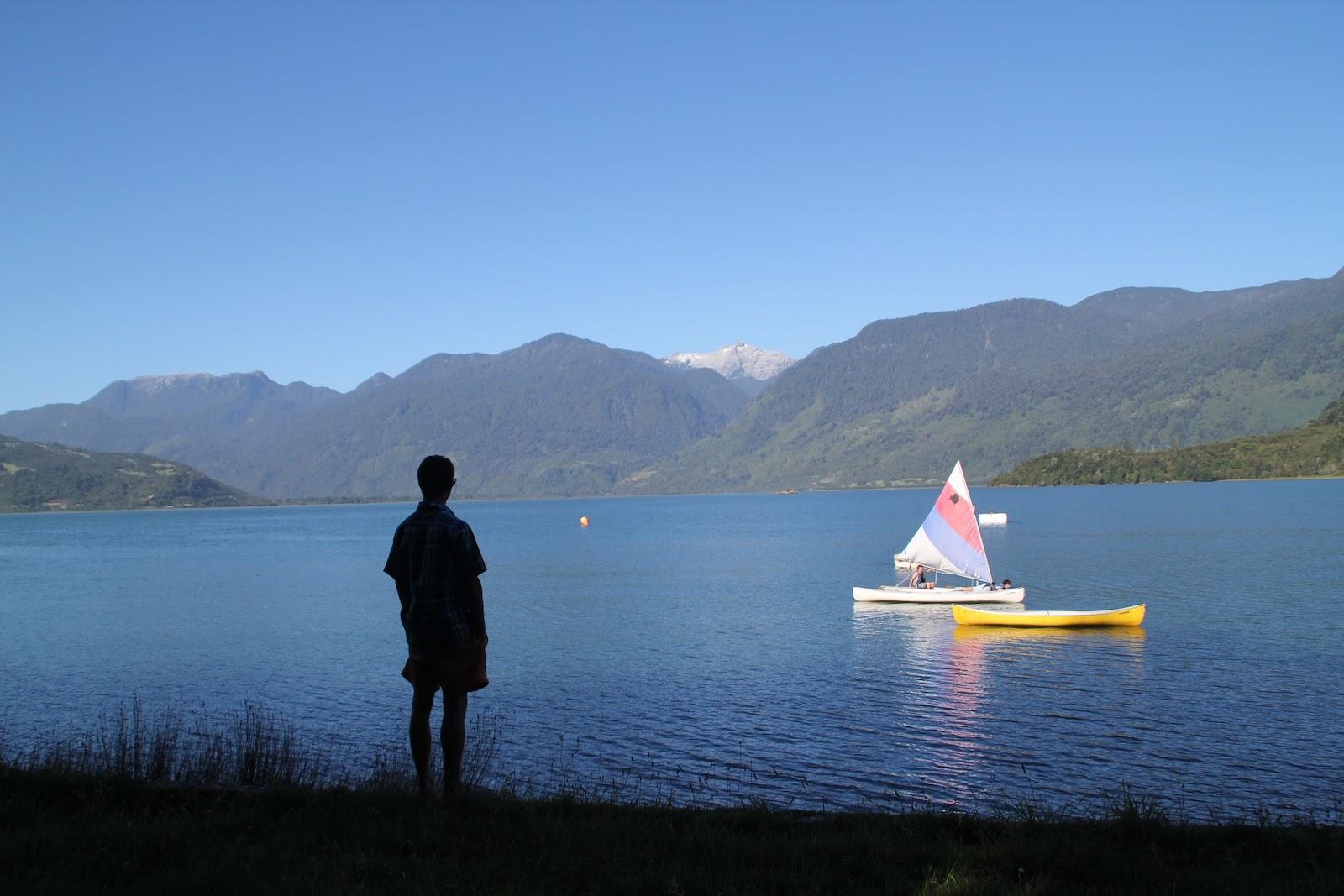 Lake Yelcho emerald waters