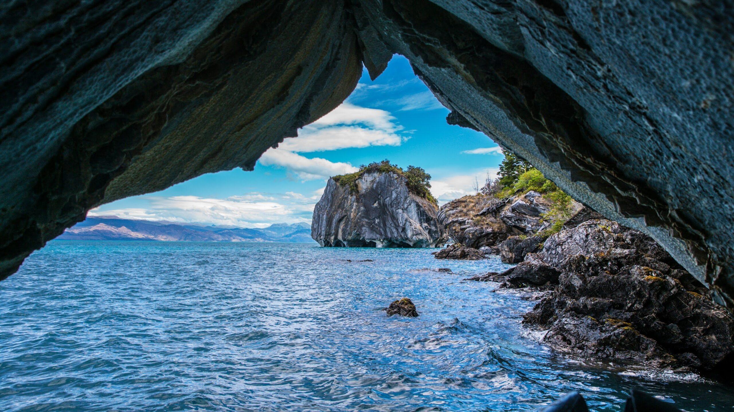 Marble Caves on Lake General Carrera, Puerto Río Tranquilo