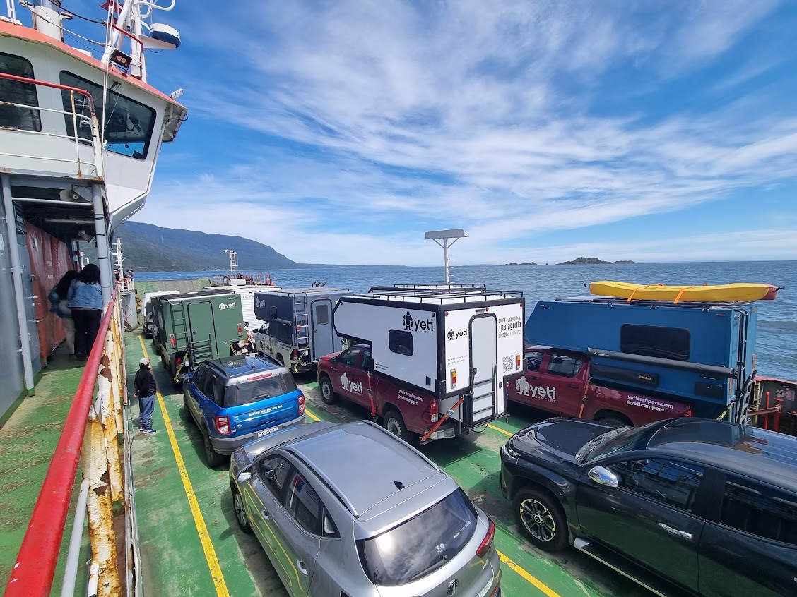 Ferry crossing on the Carretera Austral